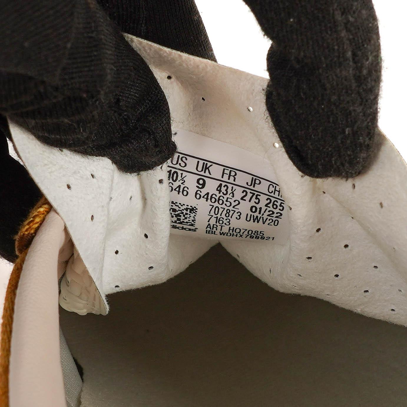 The Gucci x Adidas Jacquard Striped Wedge Sneakers