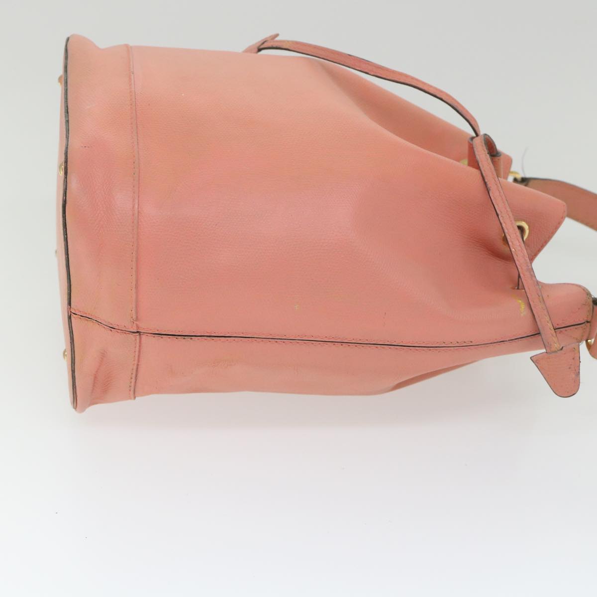 Luxury CELINE Shoulder Bag Leather Beige  ti1364