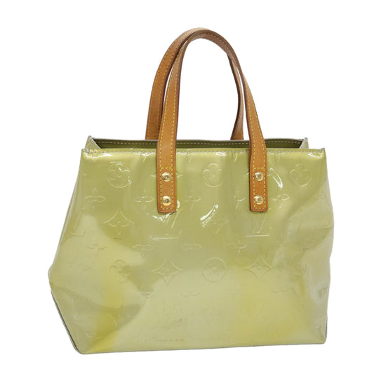 LOUIS VUITTON Monogram Vernis Reade PM Hand Bag Gris M91145 LV ti985