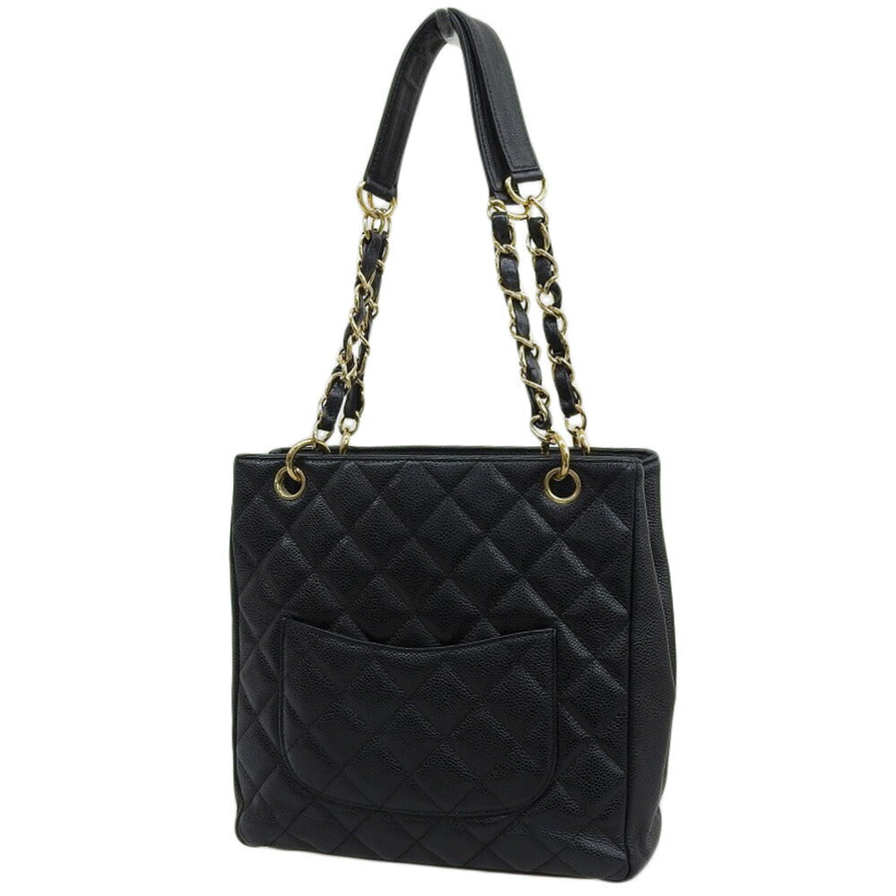Chanel Caviar Skin Tote Bag Classic Flap