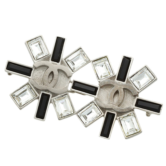 Chanel Metal Rhinestone Brooch 05A Classic Flap Tote