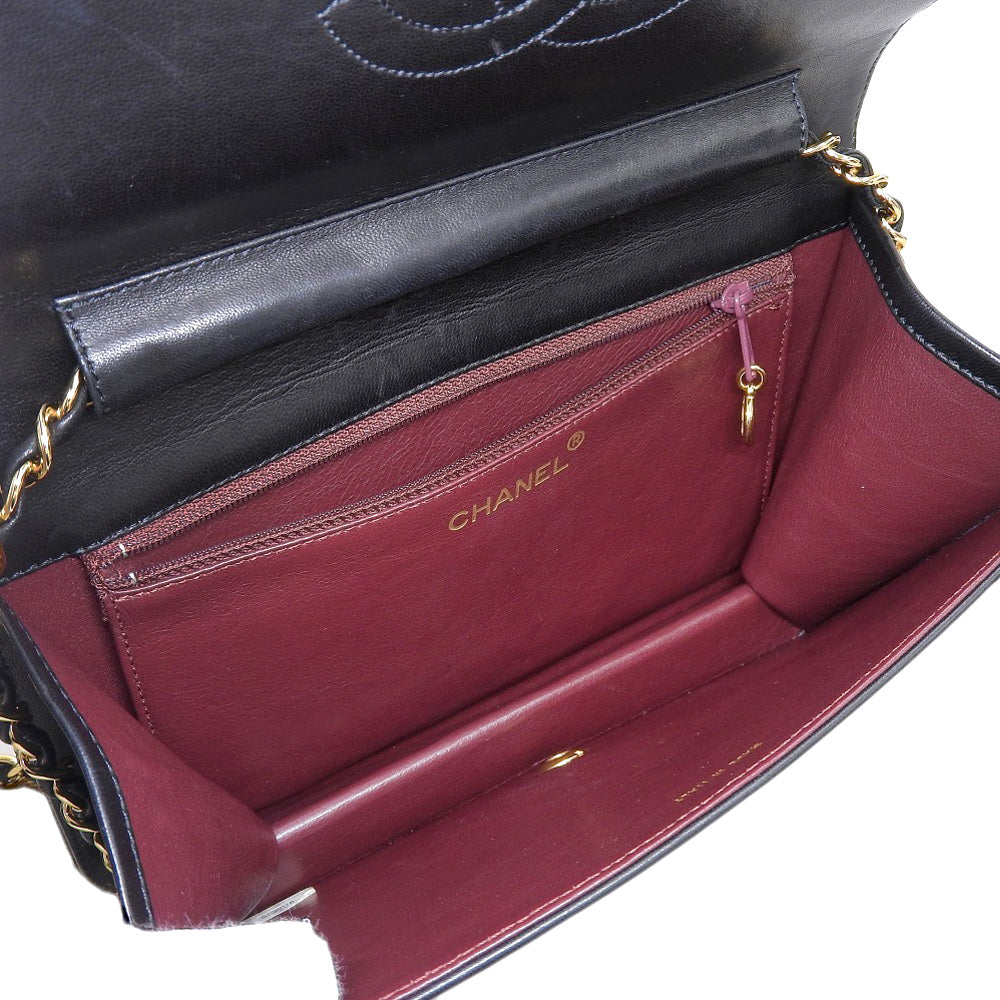 Chanel Matelasse Single Flap Chain Shoulder Bag Classic Flap