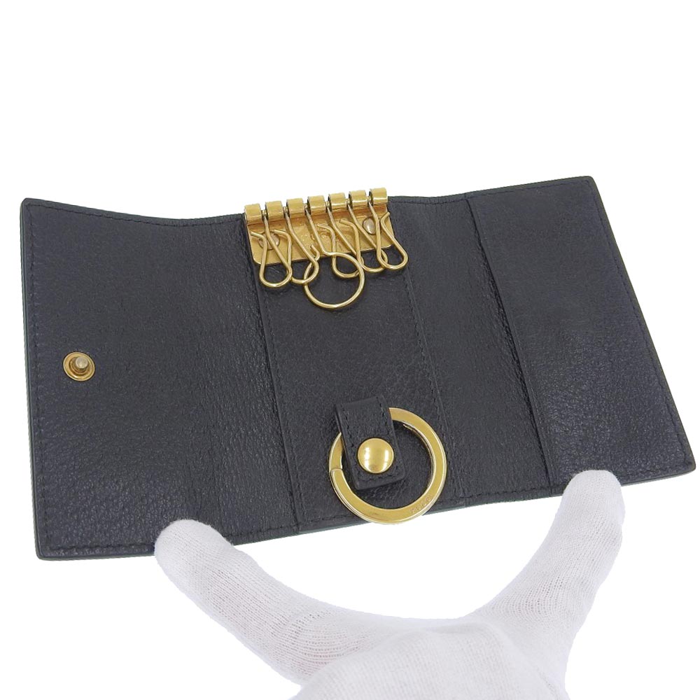Gucci Leather Key Case 435297 496085