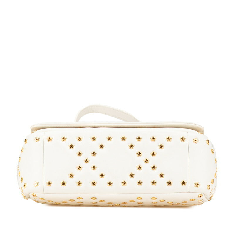 Christian Dior Caro Lucky Star Calf Shoulder Bag