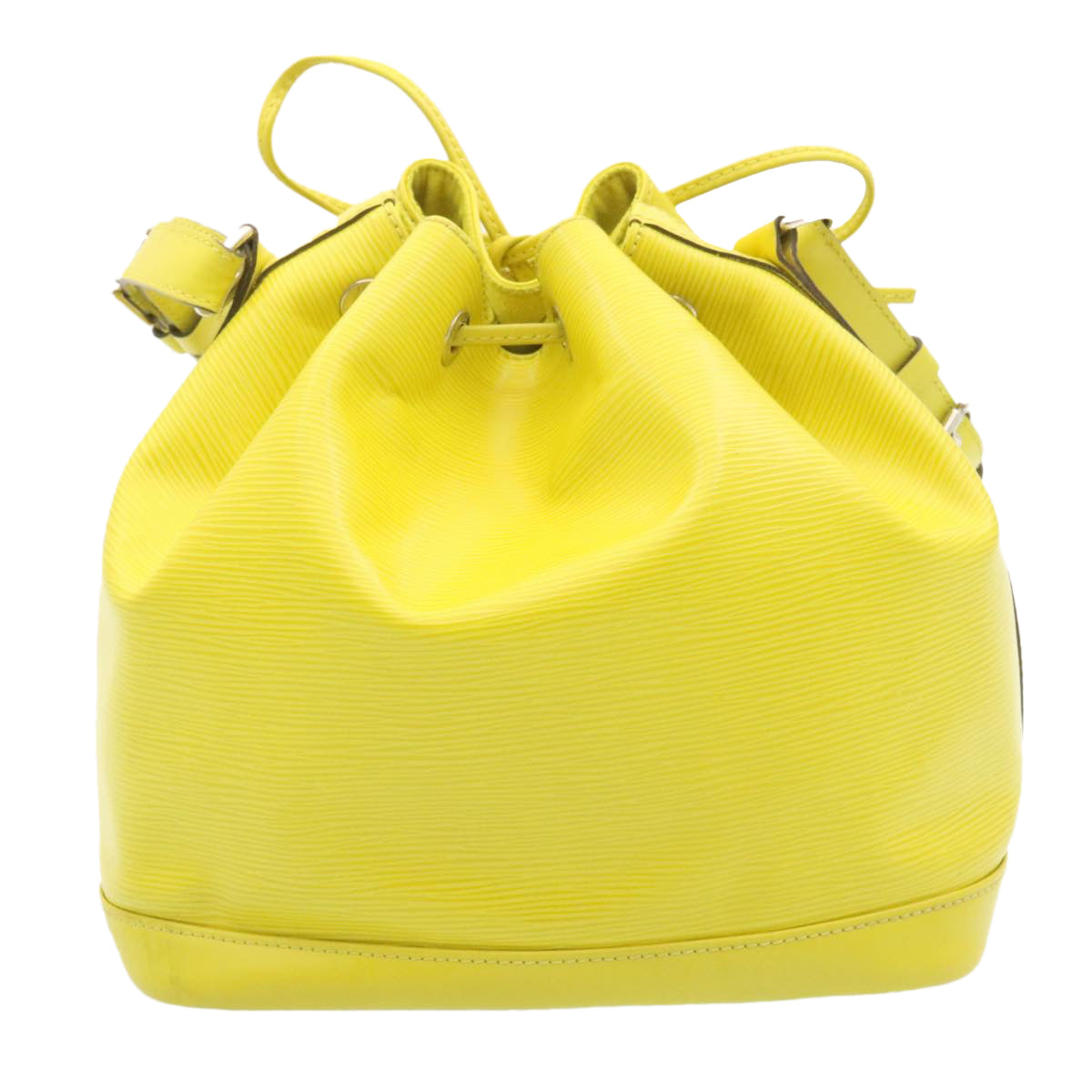 LOUIS VUITTON Epi Petit Noe Shoulder Bag Yellow Pistache M40969 LV  tp041