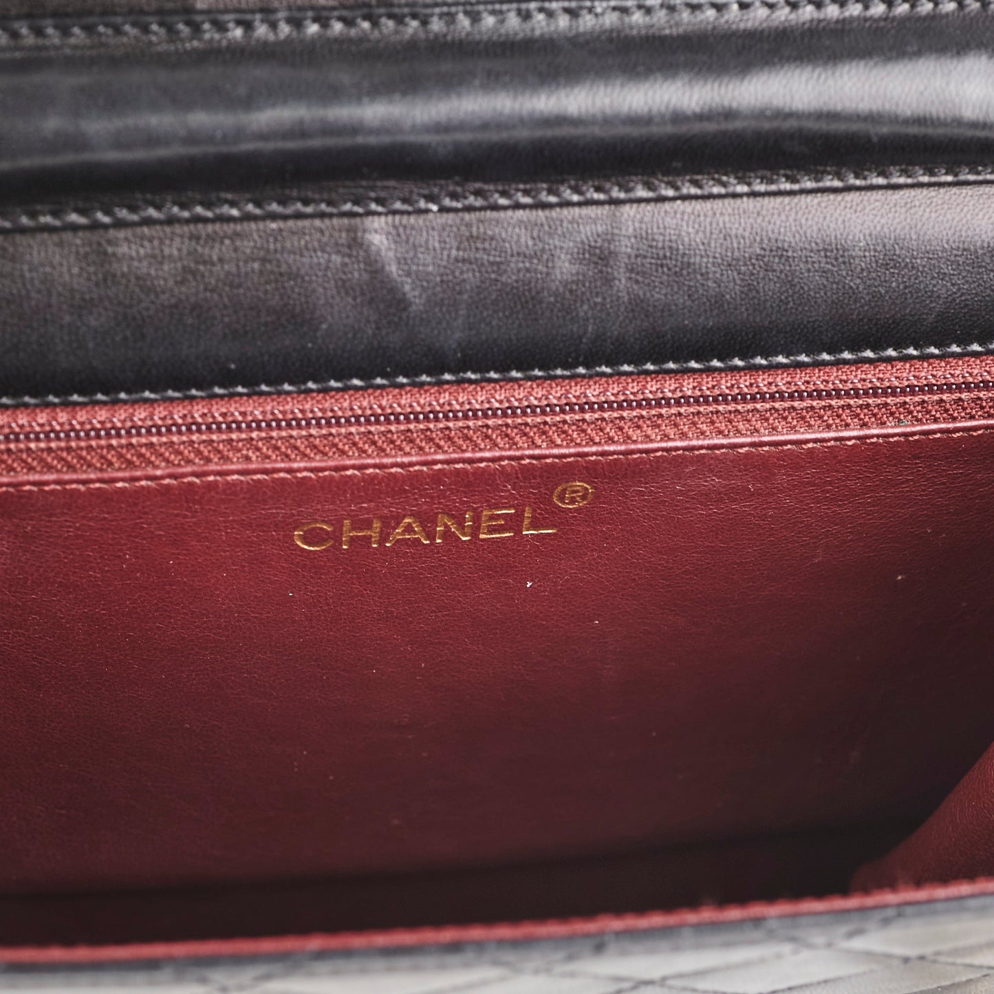 ITEM 29 - Chanel  Square Flap Lambskin Black- Series 5