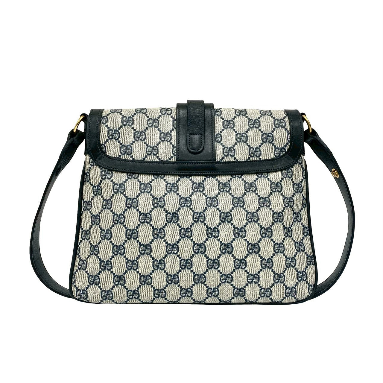 Gucci GG Logo Leather Shoulder Bag