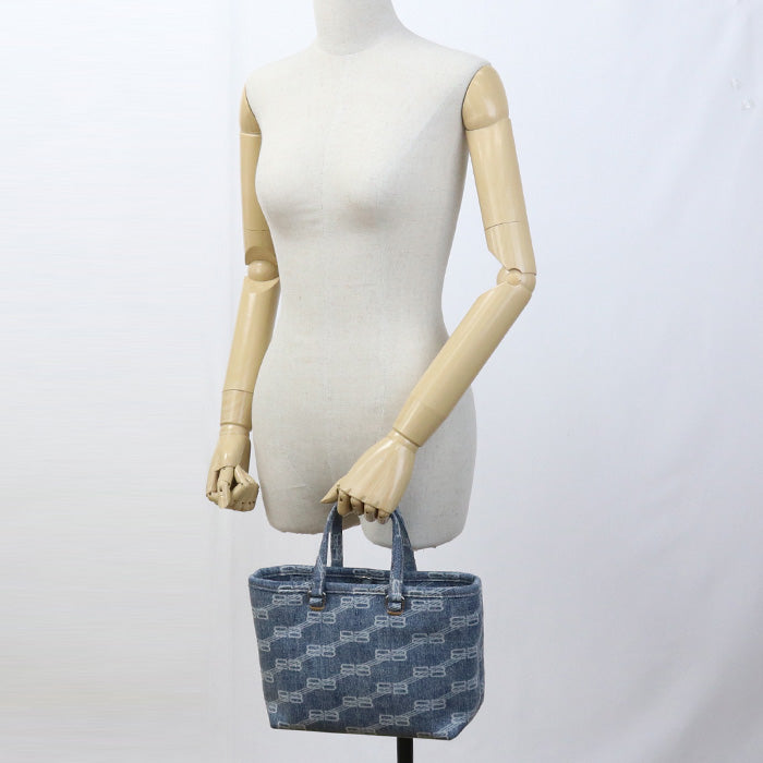 BALENCIAGA 702699 2WAYTote Bag Tote denim blue Women
