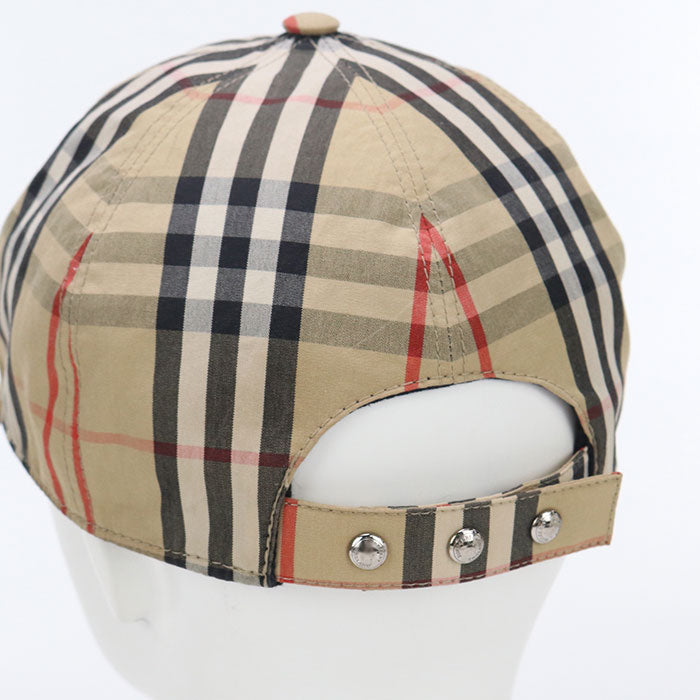 BURBERRY Baseball cap TB logo Nova check cap cotton Multicolor mens(unisex)