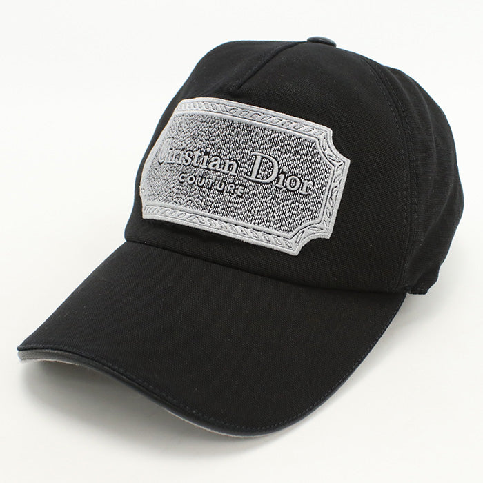 Dior 243C904C4511 Baseball cap Dior Couture cap/cotton 100% black mens