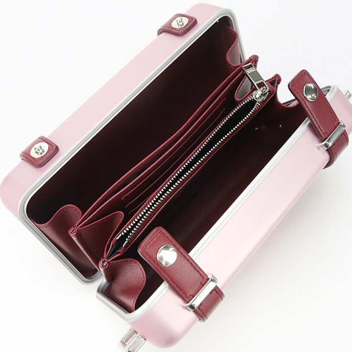 Dior Shoulder Bag Rimowa Personal Crossbody Bag Mini Trunk aluminum pink Women