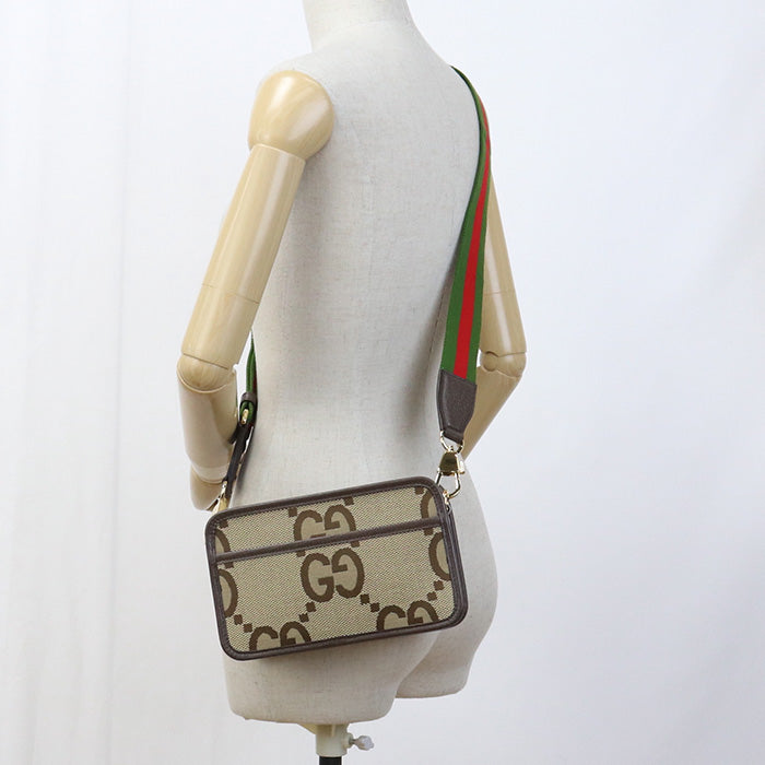 GUCCI GU79417 Mini bag 190000 Shoulder Bag canvas begie Women