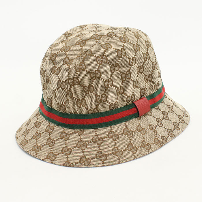 GUCCI 411790 Original GG fedora hat Chilled license Other hats beige Kids