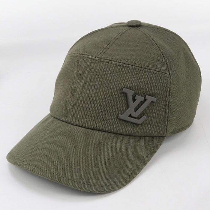 LOUIS VUITTON M7017L Baseball cap cotton green mens