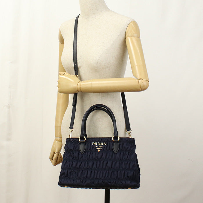 PRADA 1BA173 2DGX F0216 2WAY Tote Bag Nylon/2WAYTote Bag  navy Women