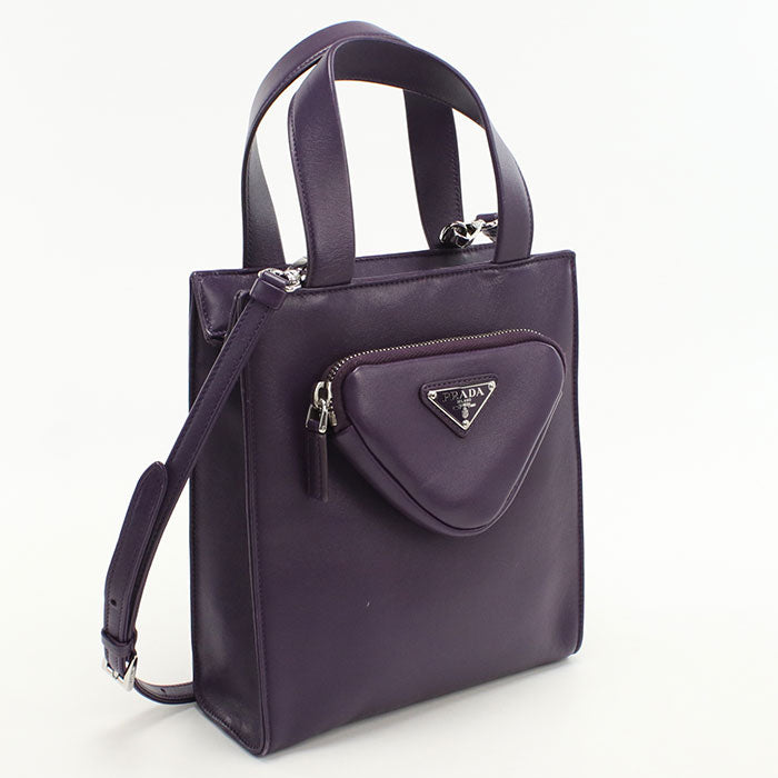 PRADA 1BG418 2DX8 2WAY bag Tote Bag/Nappa leather black Women