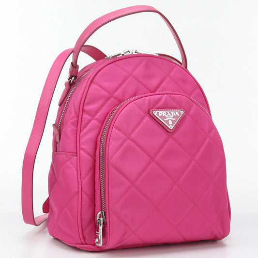 PRADA 1BZ066 2AS3 F0029 Backpack Backpack Nylon pink Women