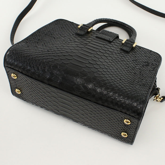 SAINT LAURENT 568853 Tote Bag Baby Kabas 2WAY Tote Bag leather black Women