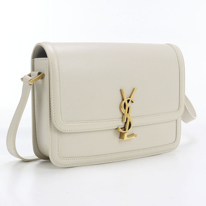 SAINT LAURENT 634305 Solferino Shoulder Bag leather white  Women