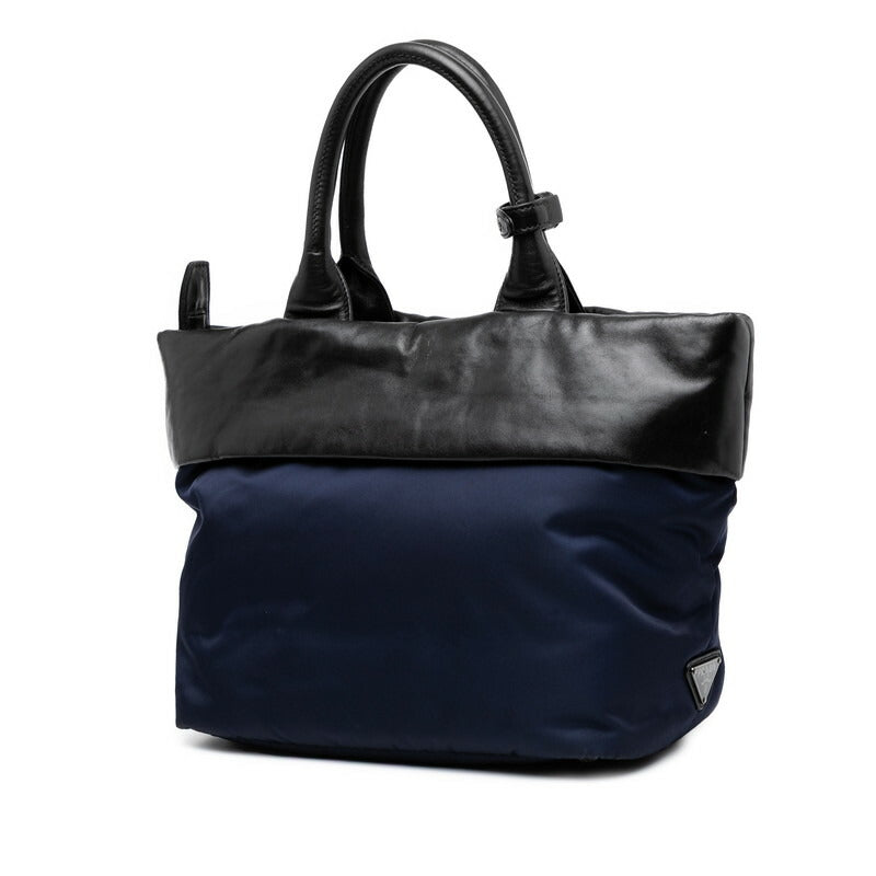 Prada 1BG959 Nylon Leather 2way Shoulder Bag