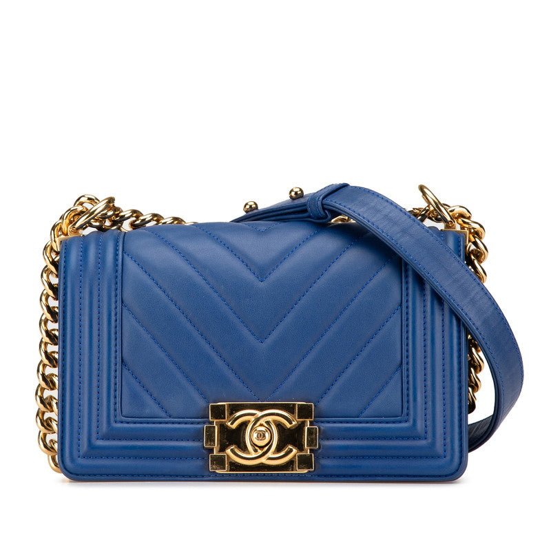 Chanel Boy Chanel Lambskin Shoulder Bag Classic Flap