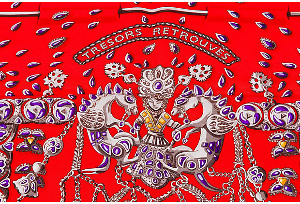 Hermes Tresors Retrouves Scarf
