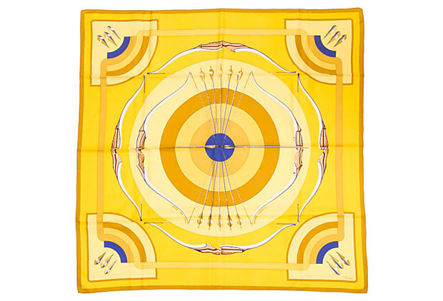 Hermes Arc en Ciel Scarf by Julia Abadie