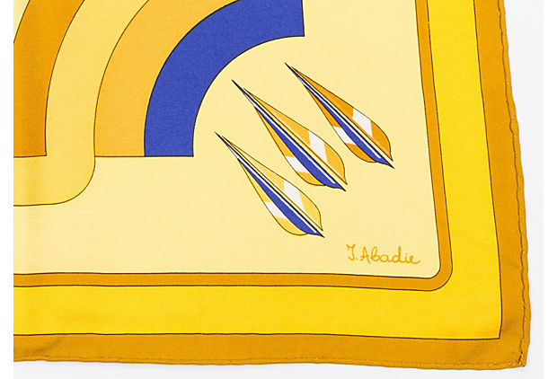Hermes Arc en Ciel Scarf by Julia Abadie