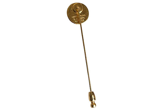 Hermes Gold Clou de Selle Pin