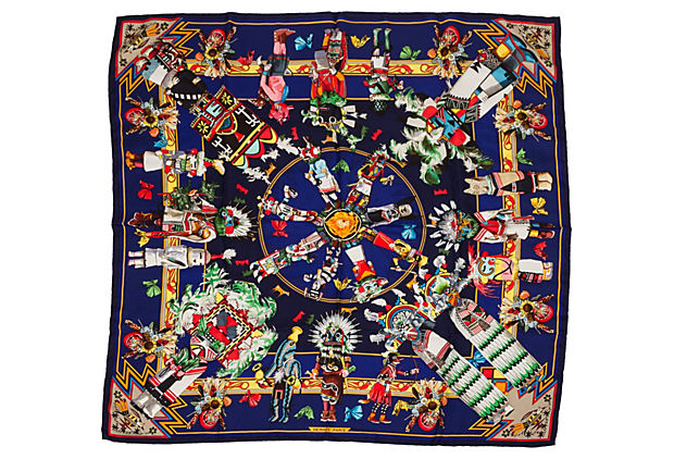 Hermes Kachinas Collectible Oliver Scarf