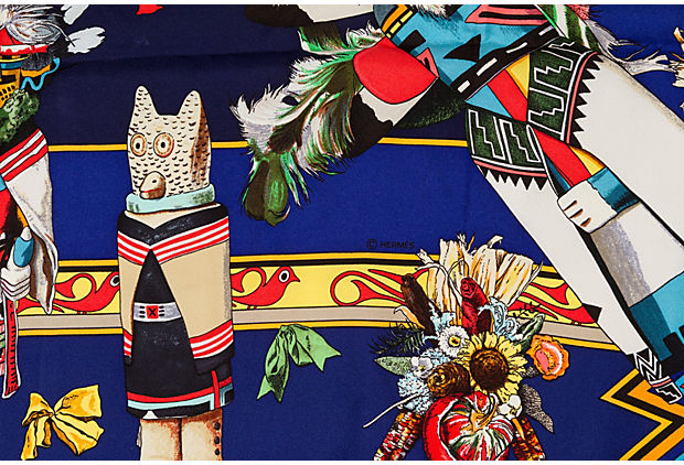 Hermes Kachinas Collectible Oliver Scarf