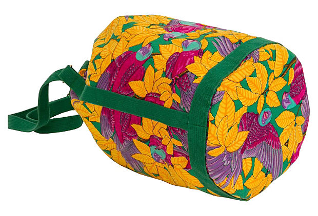 Hermes Yellow Parrots Bucket Bag