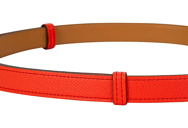 Hermes Rare Rose Jaipur Kelly Belt