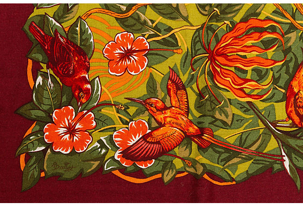 Hermes Jungle Love Cashmere shawl Dallet
