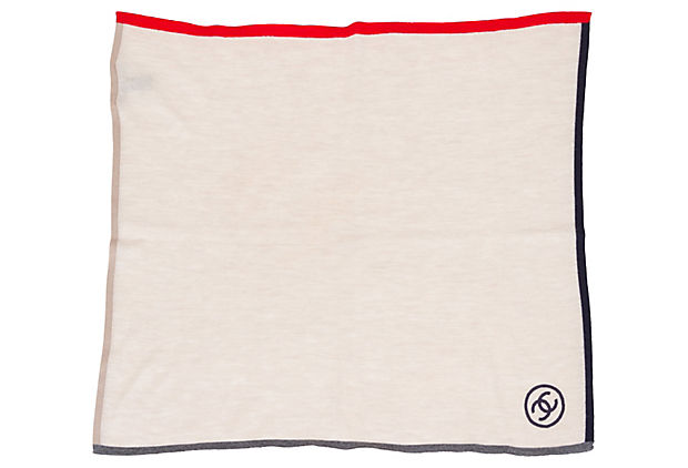 Chanel Cashmere Pocket Scarf
