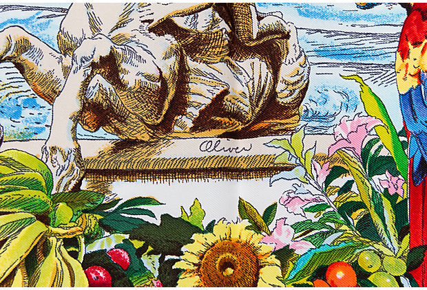 Hermes Les Amériques Scarf