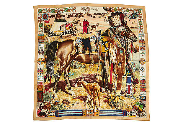 Hermes Cheyenne Scarf