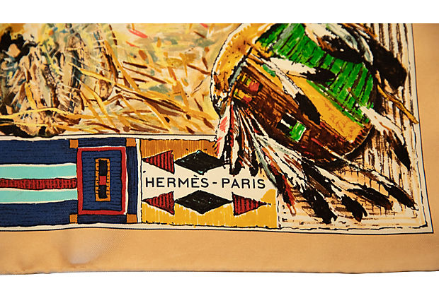 Hermes Cheyenne Scarf