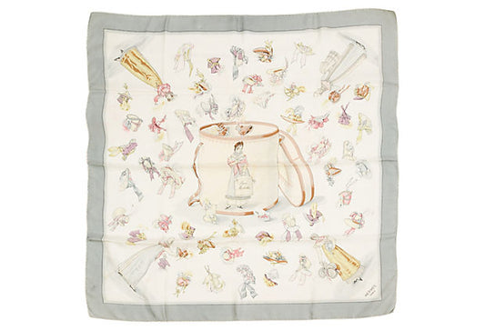 Hermes Paris Modistel Scarf Grygkar