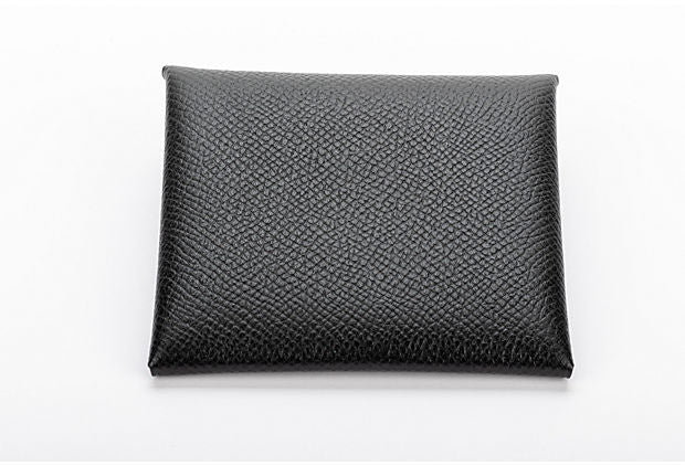 Hermes Black Epsom Coin Case