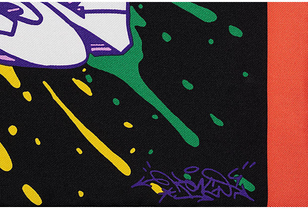 Hermes Small Silk Graffiti Gavroche BNIB