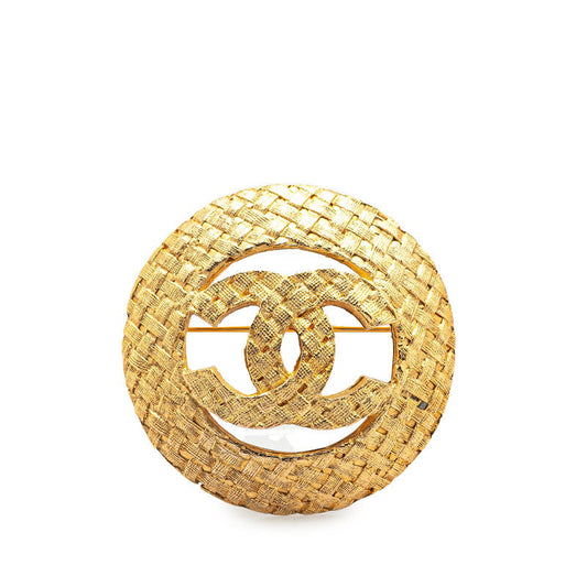 Chanel Coco Mark Brooch Classic Flap Tote