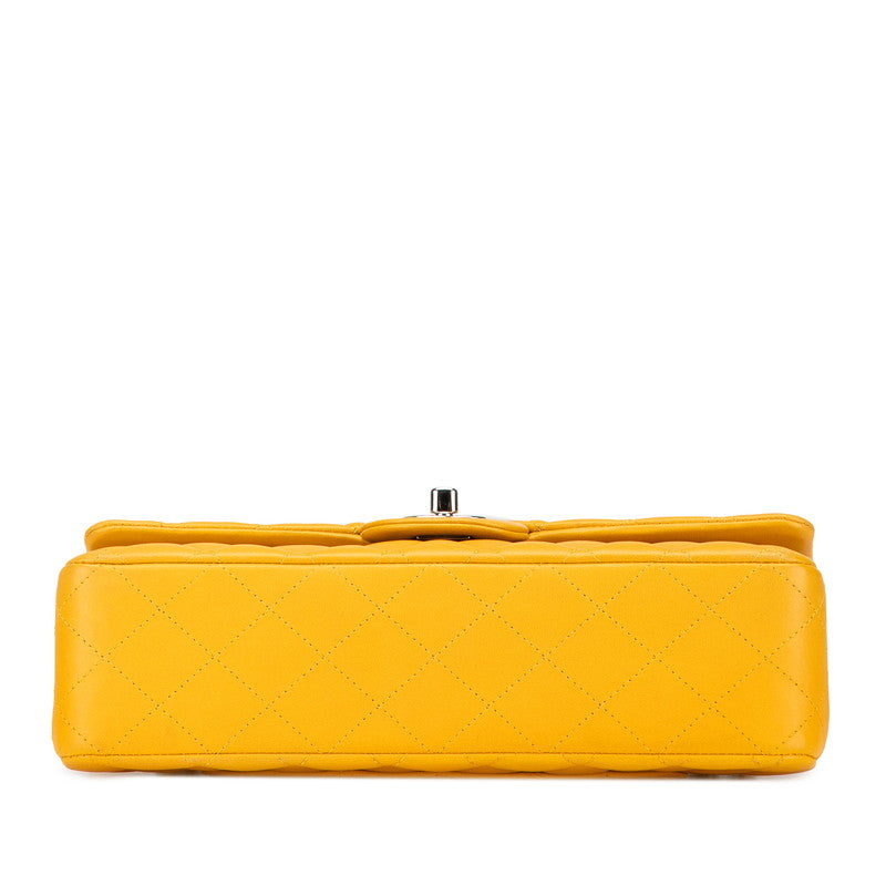Chanel Matelasse Coco Mark W Flap Lambskin Shoulder Bag Classic Flap
