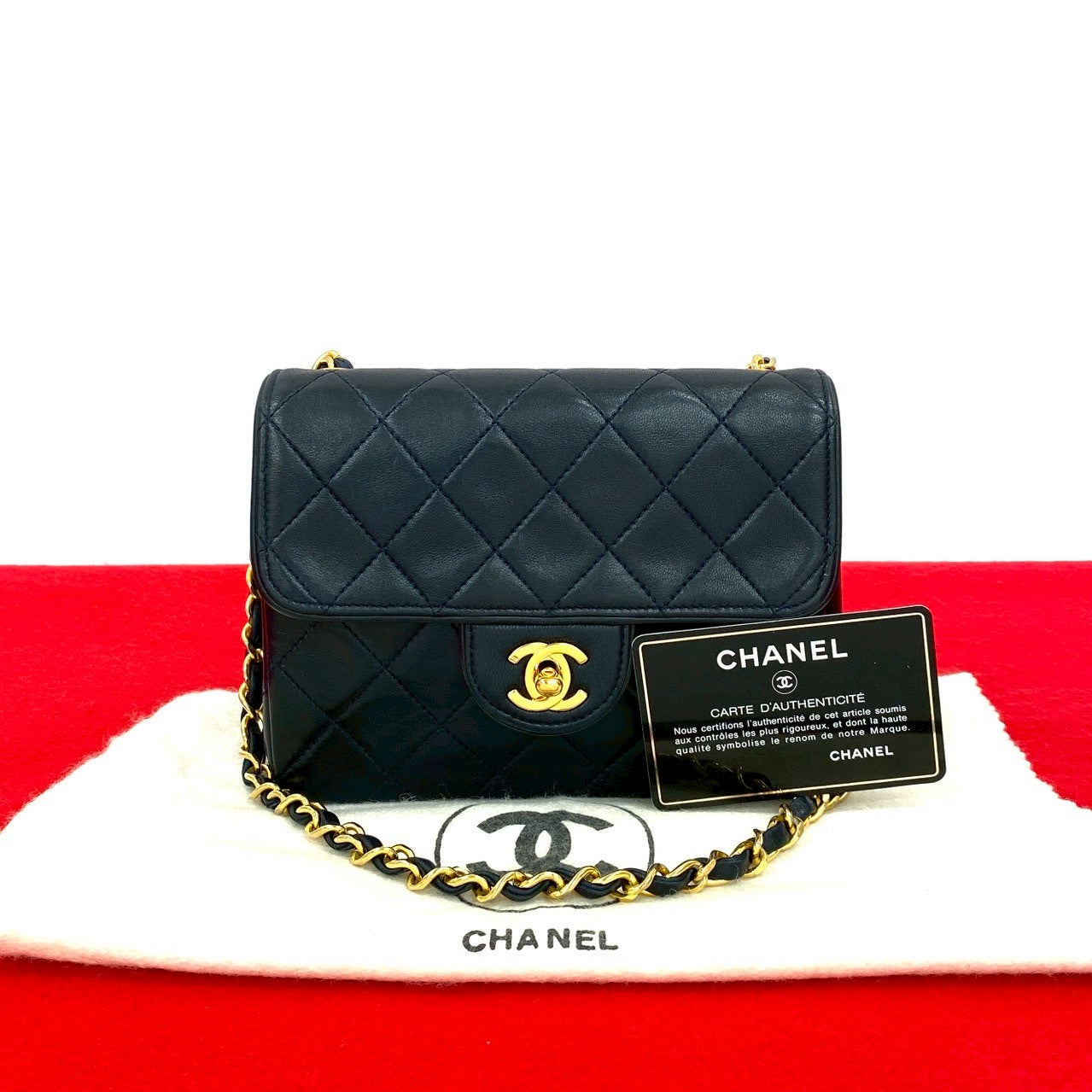 Chanel Matelasse Lambskin Shoulder Bag
