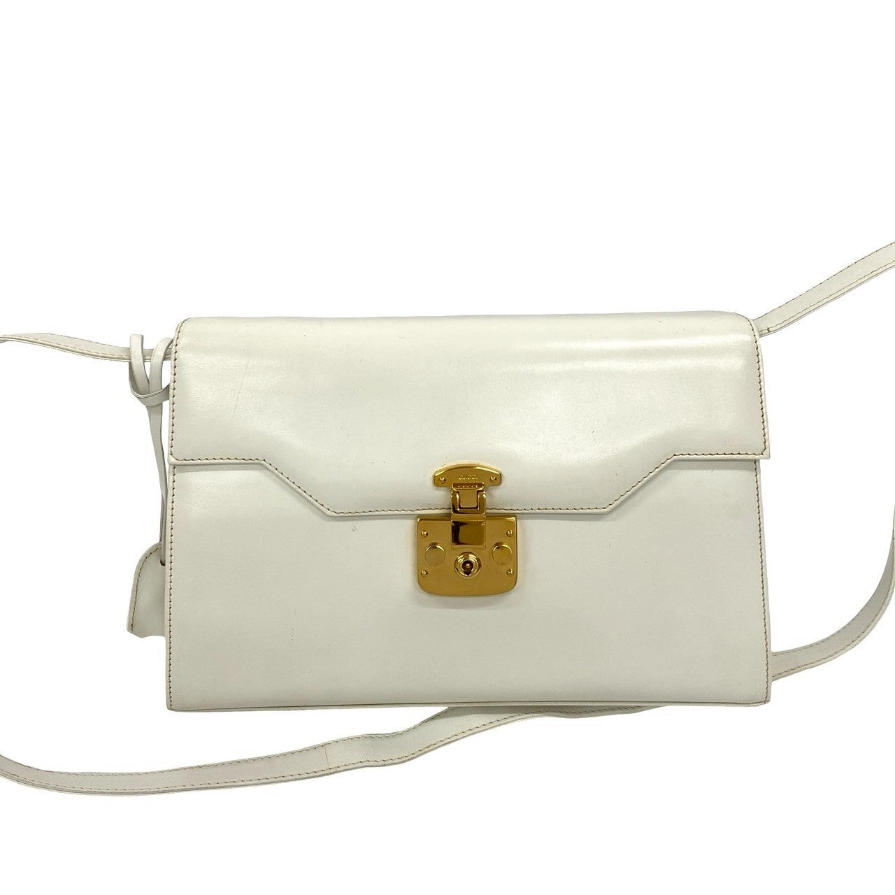 Gucci Lady Lock Calf Leather Shoulder Bag