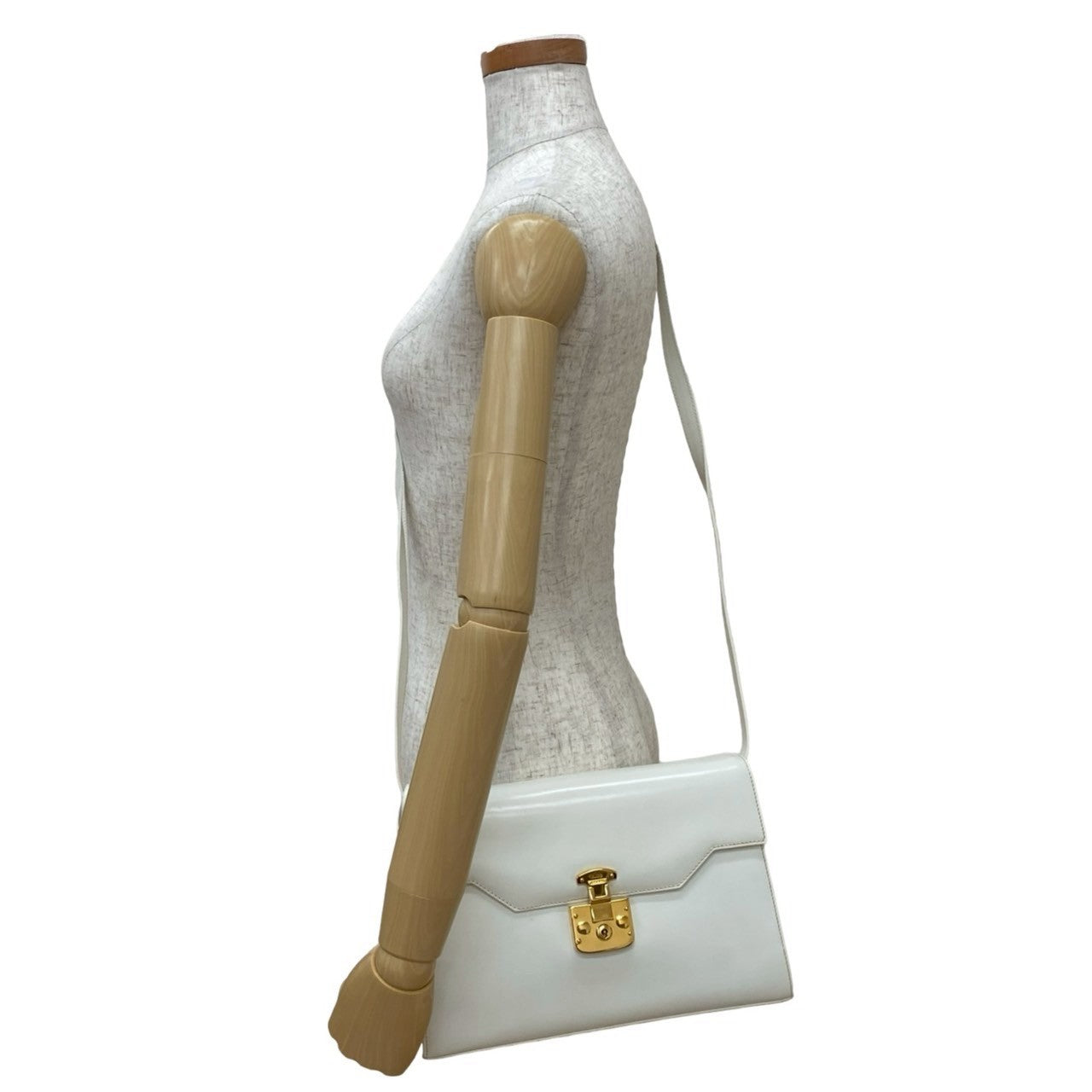 Gucci Lady Lock Calf Leather Shoulder Bag