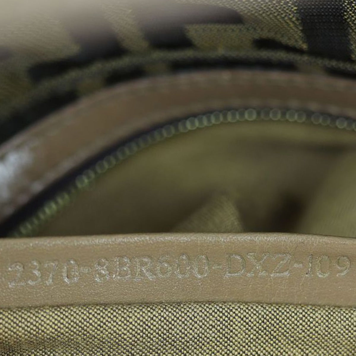 Fendi Woven Leather Baguette Bag