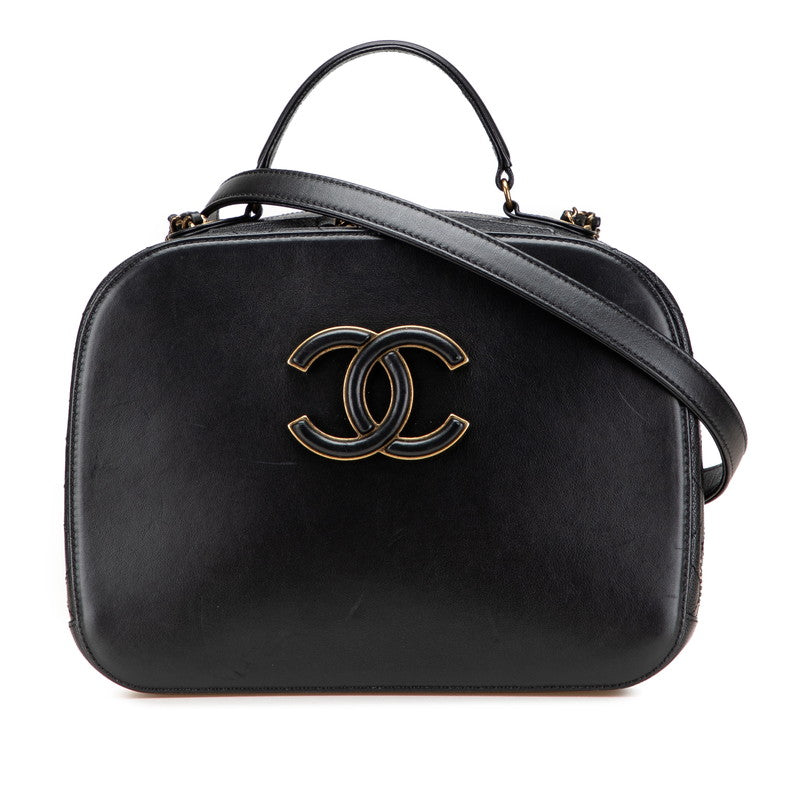 Chanel Coco Mark Leather 2way Bag