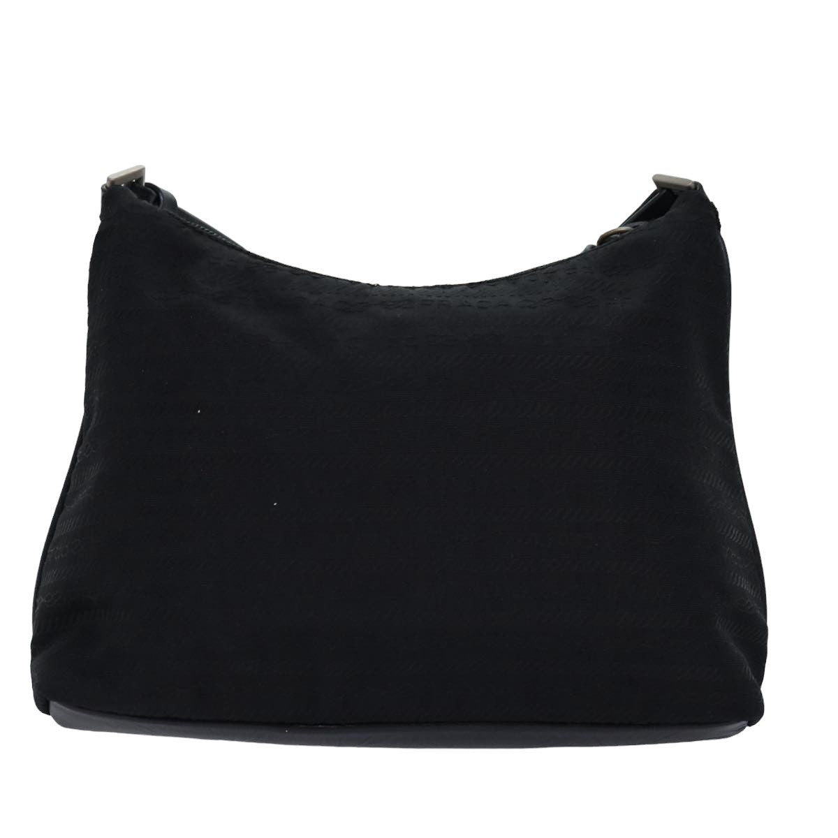 PRADA Shoulder Bag Nylon Black Auth yb570