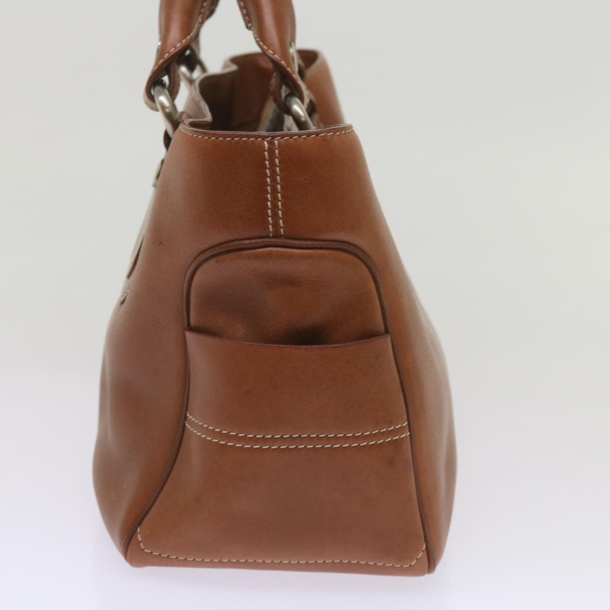 Luxury CELINE Boogie bag Hand Bag Leather Brown 10889